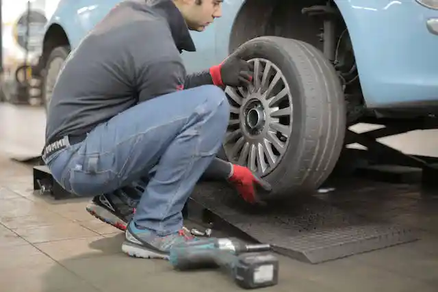 Tyre Change - Typical Car Maintenance Costs