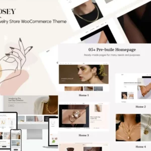 Rosey – Jewelry Store WooCommerce WordPress Theme