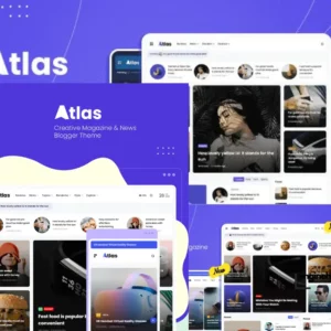 Atlas - Creative Blog & News WordPress Theme